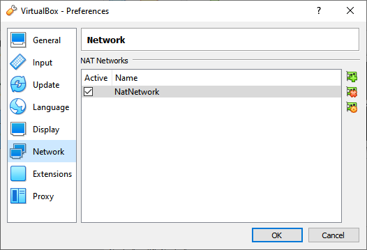 Creating NAT Network